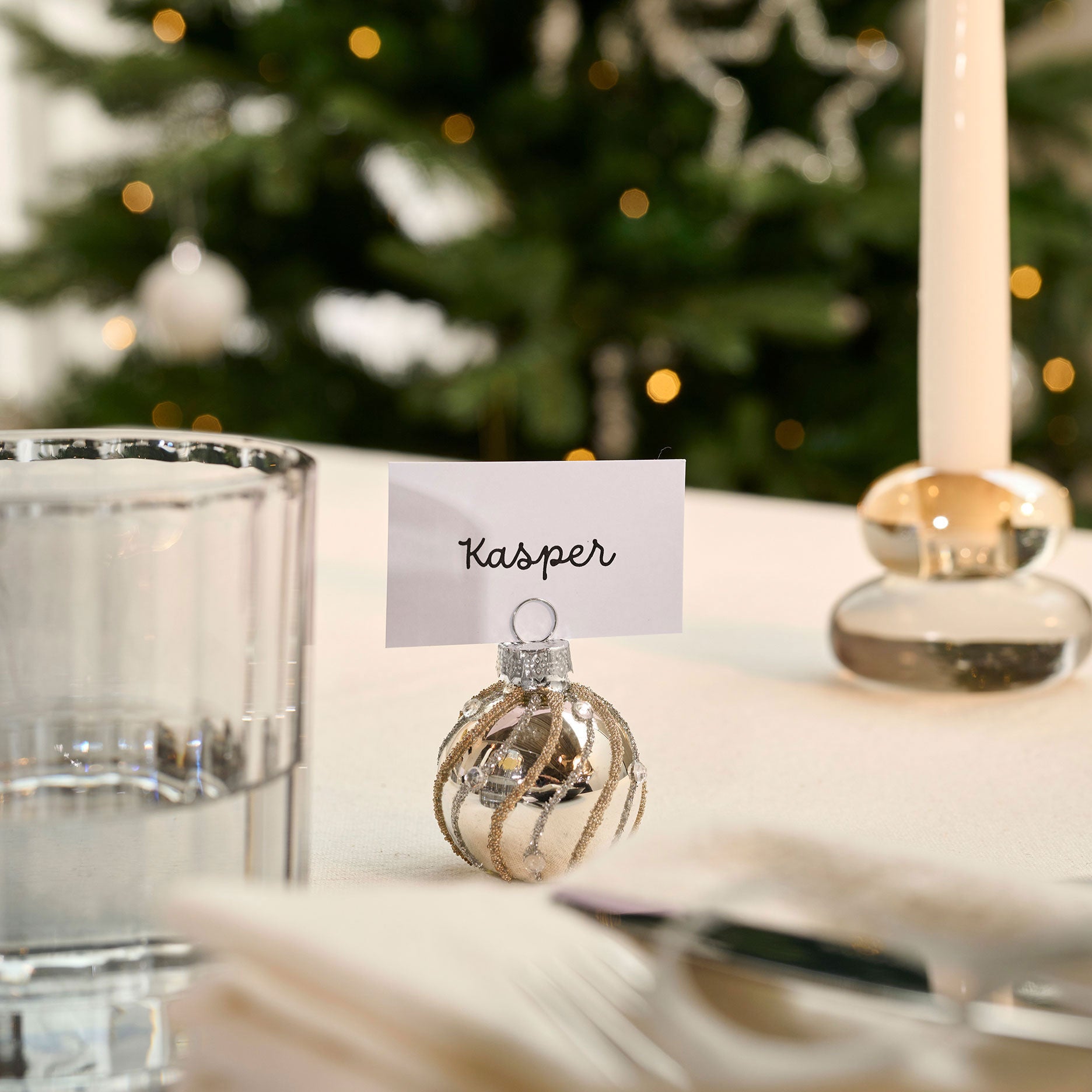 Julebordkortholder 6 stk.